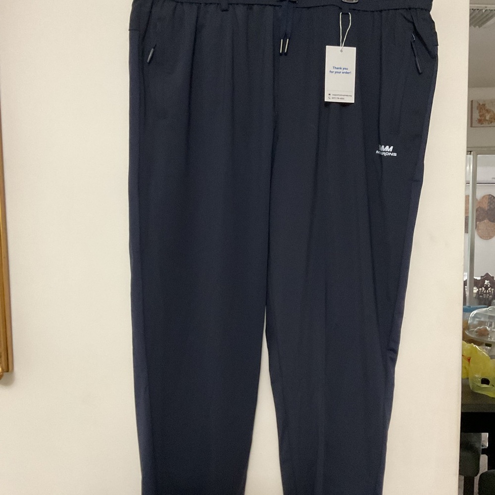 Men's Navy Lightweight Performance Joggers